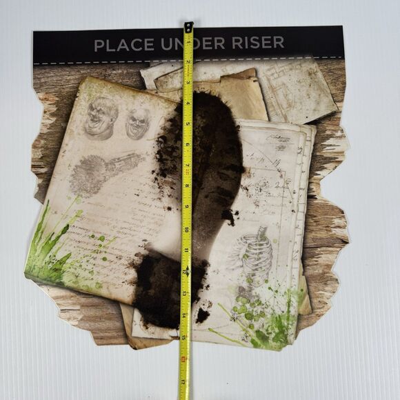 Spirit Halloween Step Pad Set Of 4 Sticker Covers Animatronic Display Store ISE - Picture 4 of 6